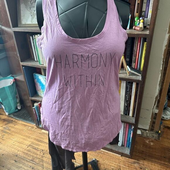 Fabletics athleisure XL Harmony Within purple workout tank - Picture 1 of 4